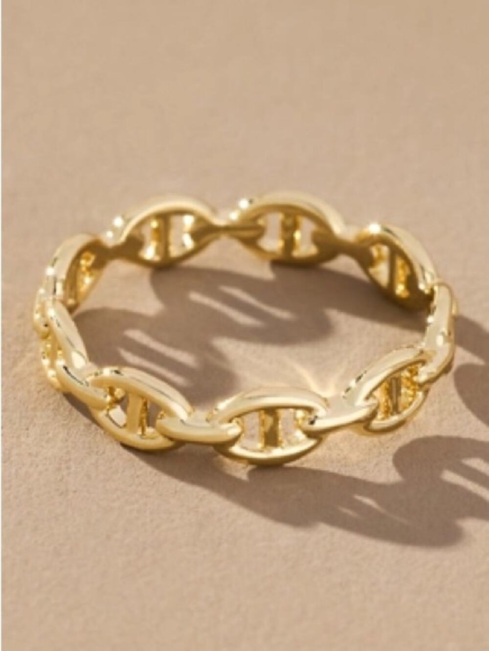 Ana Luisa Iver Anchor Chain Ring
